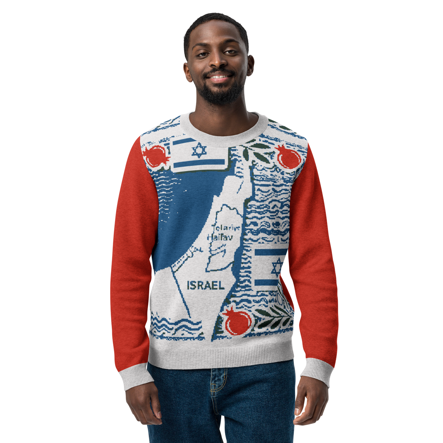 Israeli Pride Ugly Sweater
